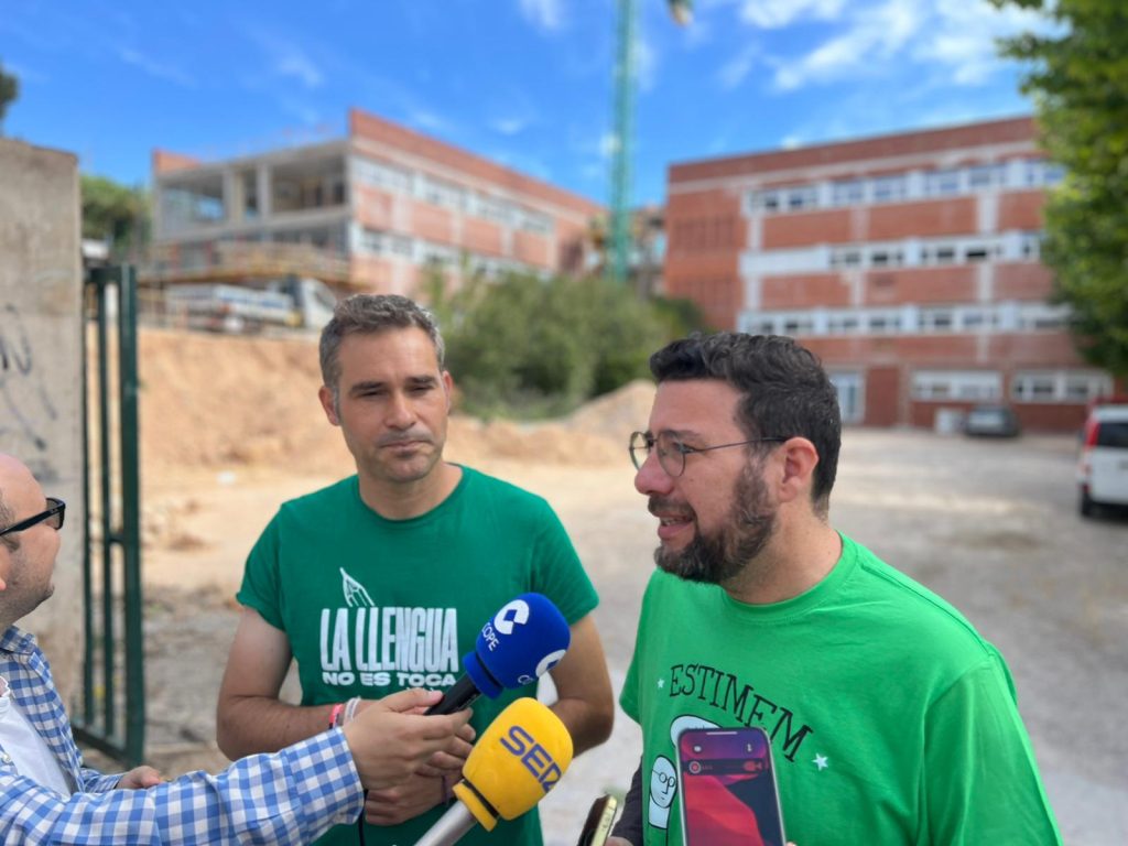 Roda de premsa amb Gerard Fullana a l'Andreu Sempere
