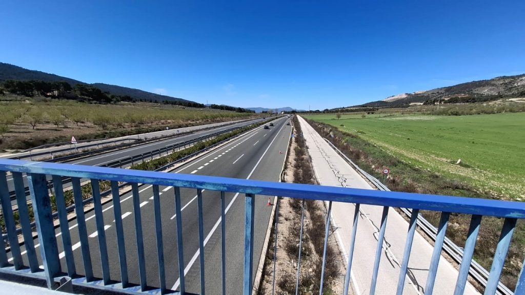 fotografia de la zona de La Canal d'Alcoi